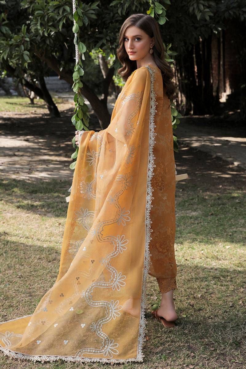 Baroque | Lawn Collection 24 | UF-321 - Pakistani Designer Dress - by Baroque | Type: Luxury - 100% Original at Saira Sultan