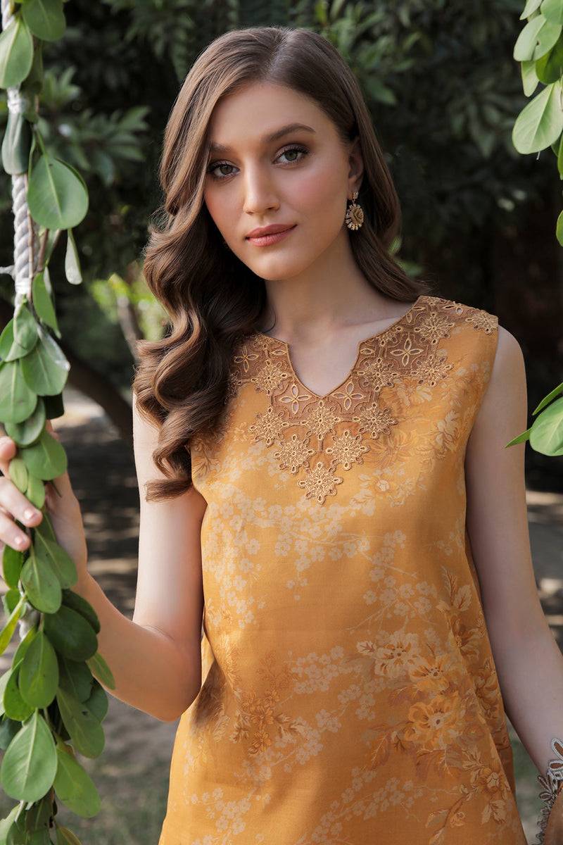 Baroque | Lawn Collection 24 | UF-321 - Pakistani Designer Dress - by Baroque | Type: Luxury - 100% Original at Saira Sultan
