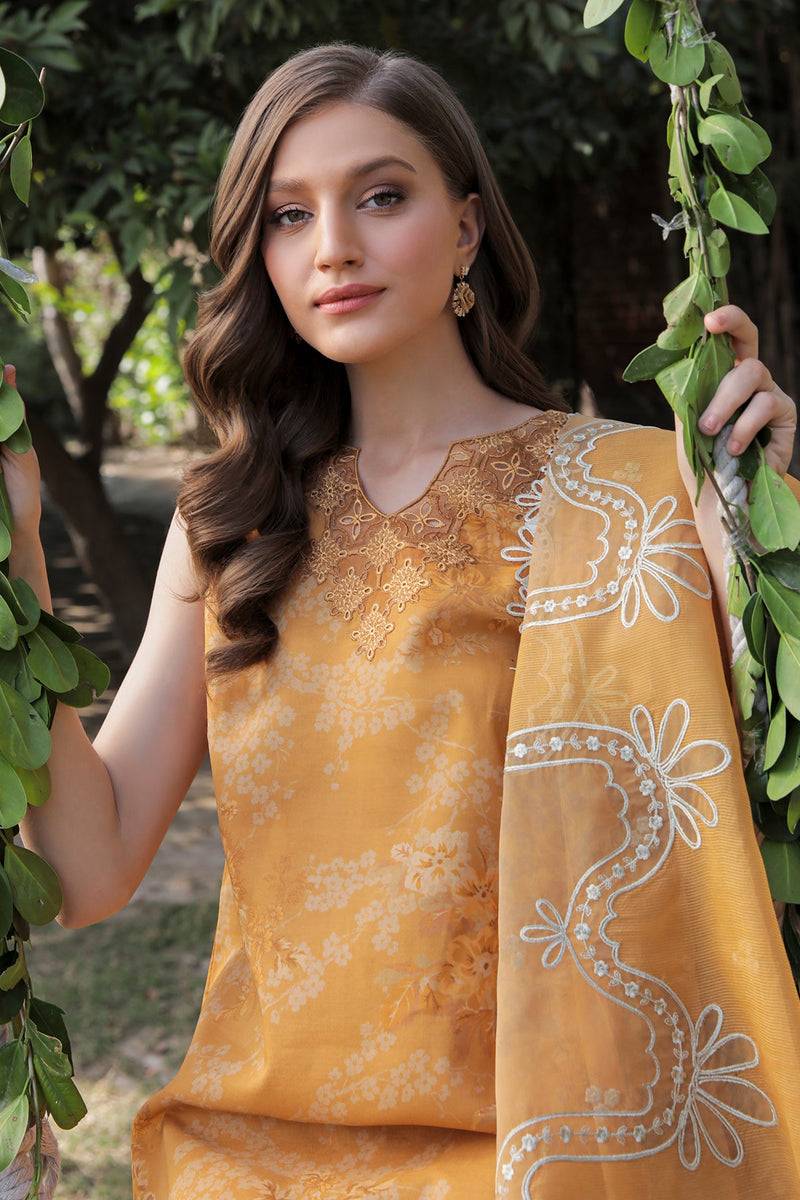 Baroque | Lawn Collection 24 | UF-321 - Pakistani Designer Dress - by Baroque | Type: Luxury - 100% Original at Saira Sultan