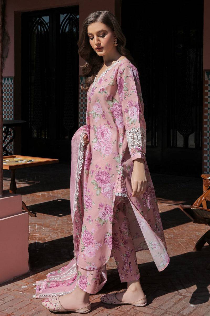 Baroque | Lawn Collection 24 | UF-315 - Pakistani Designer Dress - by Baroque | Type: Luxury - 100% Original at Saira Sultan