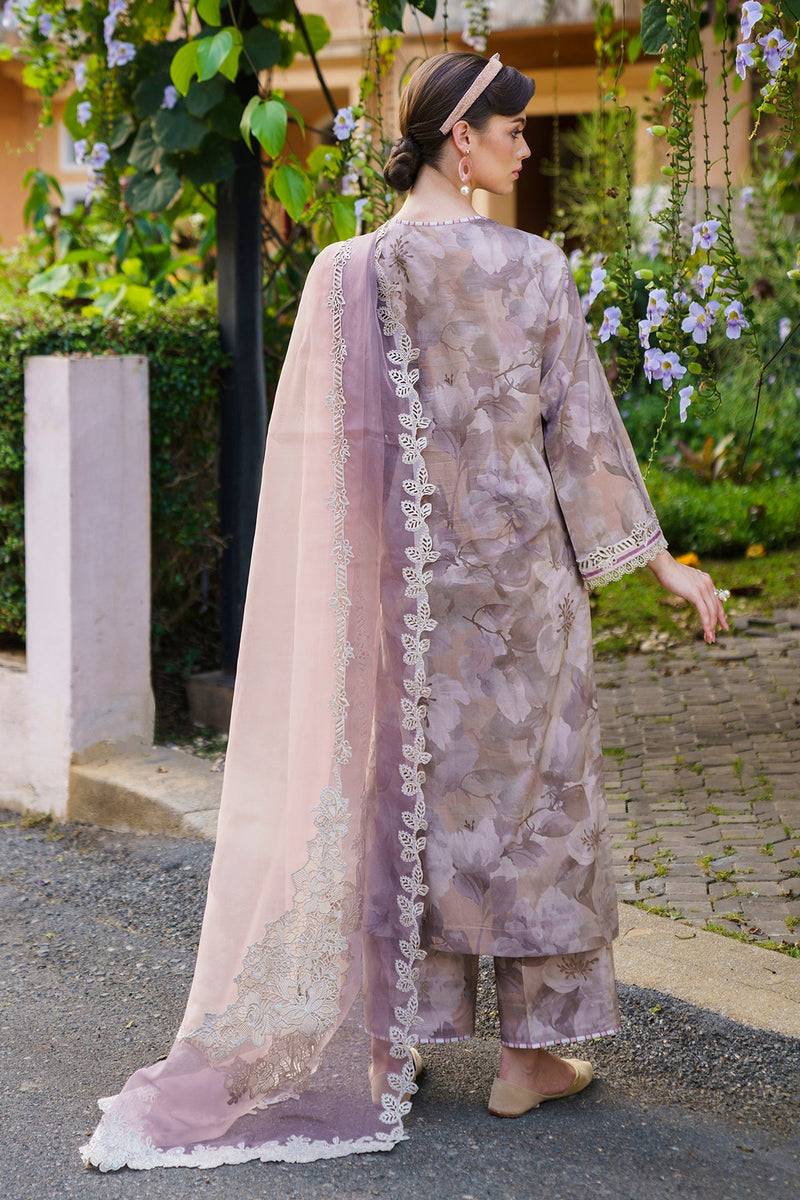 Baroque | Lawn Collection 24 | UF-586 - Pakistani Designer Dress - by Baroque | Type: Luxury - 100% Original at Saira Sultan