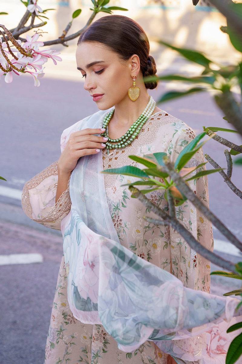 Baroque | Lawn Collection 24 | UF-591 - Pakistani Designer Dress - by Baroque | Type: Luxury - 100% Original at Saira Sultan