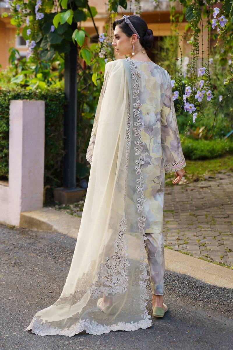 Baroque | Lawn Collection 24 | UF-587 - Pakistani Designer Dress - by Baroque | Type: Luxury - 100% Original at Saira Sultan