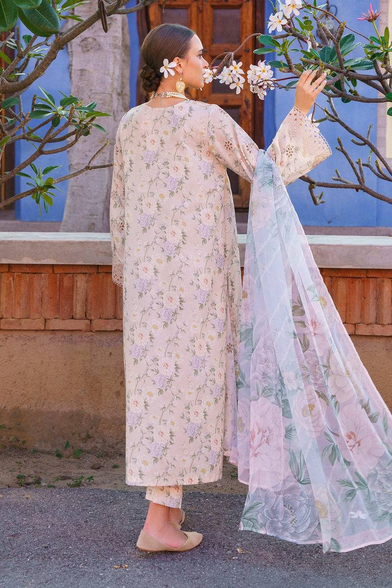 Baroque | Lawn Collection 24 | UF-591 - Pakistani Designer Dress - by Baroque | Type: Luxury - 100% Original at Saira Sultan