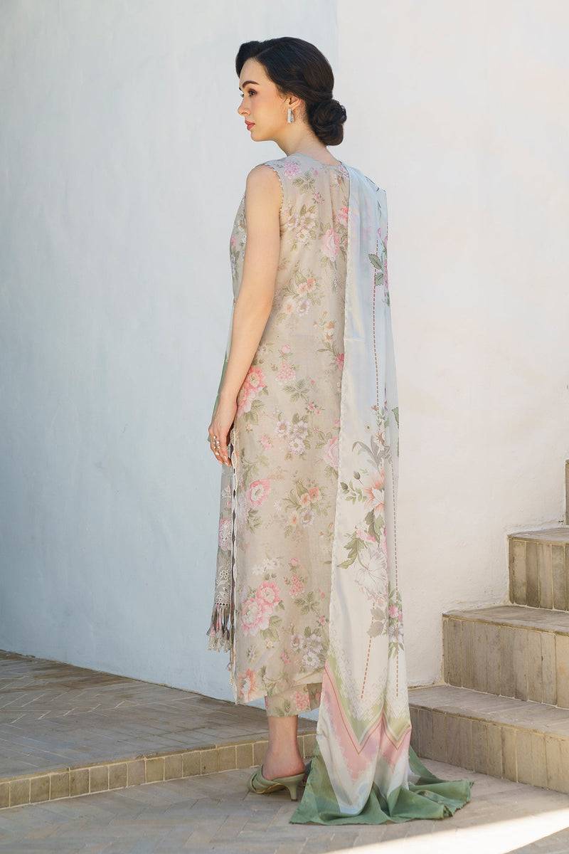 Baroque | Lawn Collection 24 | UF-575 - Pakistani Designer Dress - by Baroque | Type: Luxury - 100% Original at Saira Sultan