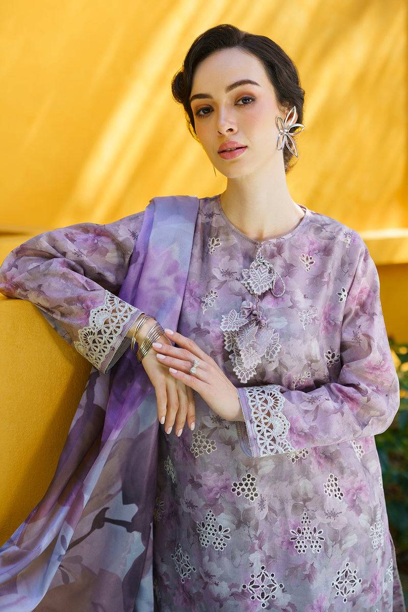 Baroque | Lawn Collection 24 | UF-579 - Pakistani Designer Dress - by Baroque | Type: Luxury - 100% Original at Saira Sultan