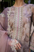 Baroque | Lawn Collection 24 | UF-586 - Pakistani Designer Dress - by Baroque | Type: Luxury - 100% Original at Saira Sultan