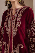 Baroque | Jahanara Luxury Velvet 23 | UF-421 - Pakistani Designer Dress - by Baroque | Type: Formal - 100% Original at Saira Sultan