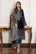 Baroque | Jahanara Luxury Velvet 23 | UF-41 - Pakistani Designer Dress - by Baroque | Type: Formal - 100% Original at Saira Sultan