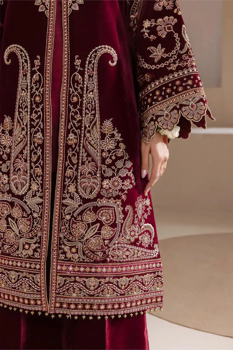 Baroque | Jahanara Luxury Velvet 23 | UF-421 - Pakistani Designer Dress - by Baroque | Type: Formal - 100% Original at Saira Sultan