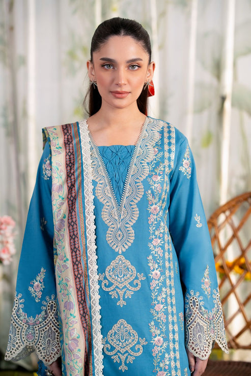 Aabyaan | Shezlin Chikankari Ramadan Edit 25 | ALARA (AR-03) M Teal Lawn
