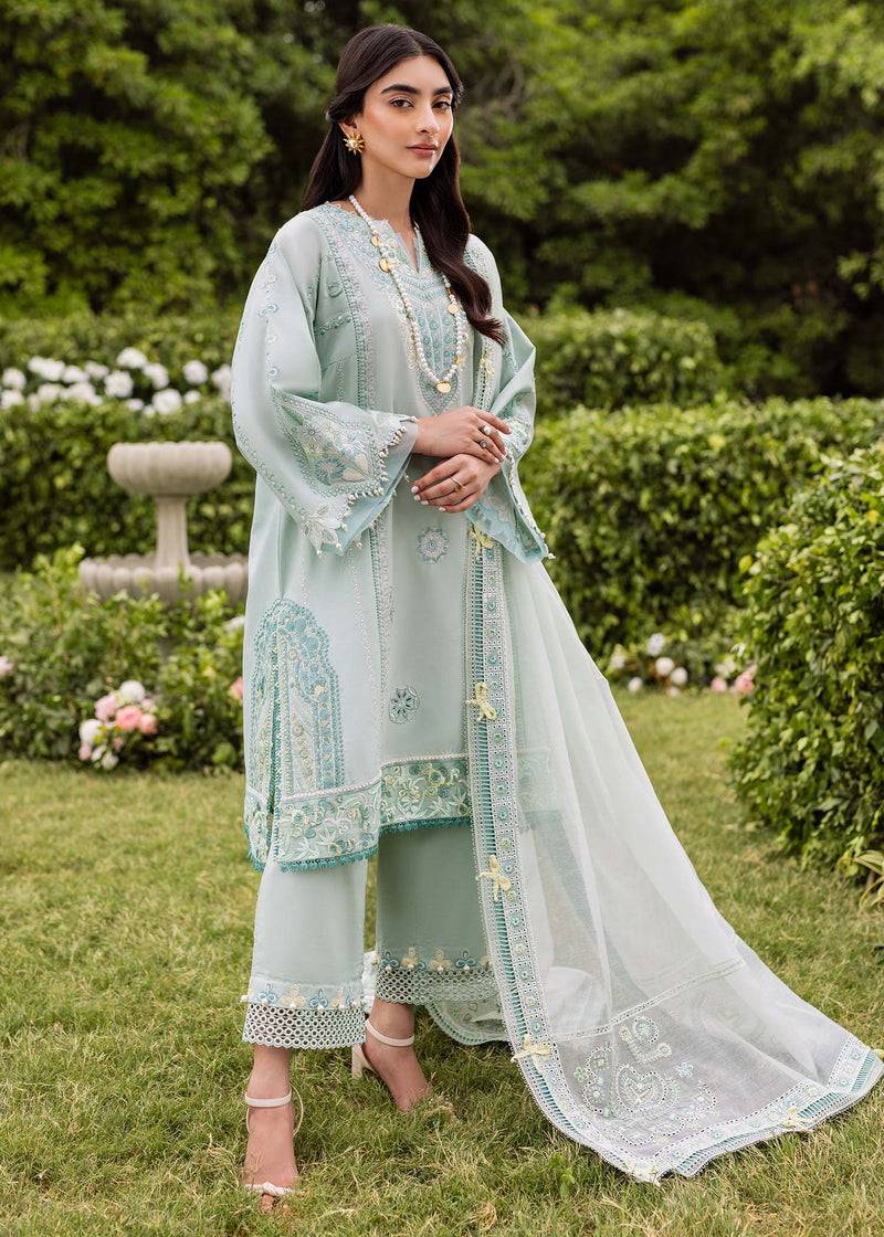 Sadaf Fawad Khan | Lawn 24 | Zaphira (B) - Pakistani Designer Dress - by Sadaf Fawad Khan | Type: Luxury - 100% Original at Saira Sultan