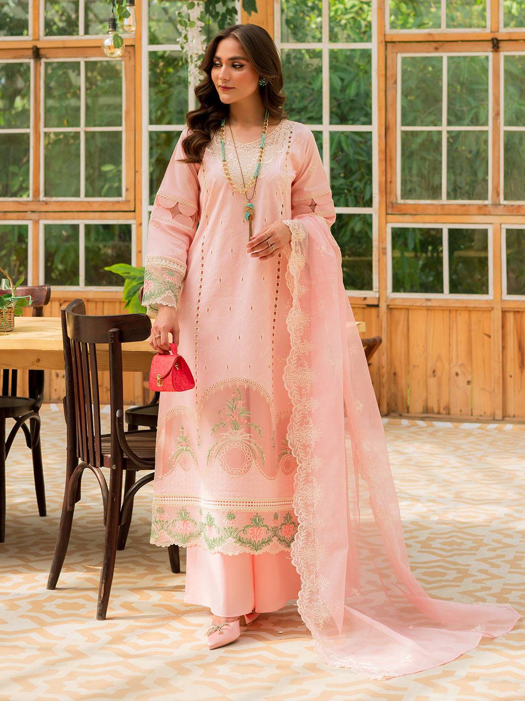 Mahnur | Bella Lawn 24 | BL - 12 - Pakistani Designer Dress - by Mahnur | Type: Luxury - 100% Original at Saira Sultan