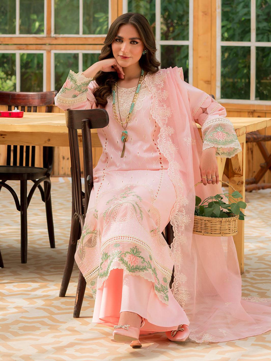 Mahnur | Bella Lawn 24 | BL - 12 - Pakistani Designer Dress - by Mahnur | Type: Luxury - 100% Original at Saira Sultan