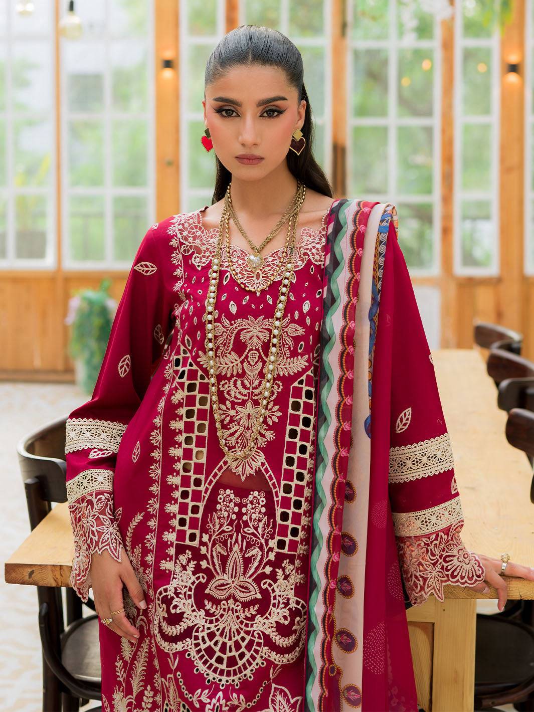 Mahnur | Bella Lawn 24 | BL - 08 - Pakistani Designer Dress - by Mahnur | Type: Luxury - 100% Original at Saira Sultan
