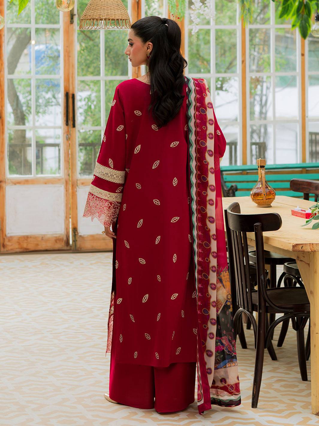 Mahnur | Bella Lawn 24 | BL - 08 - Pakistani Designer Dress - by Mahnur | Type: Luxury - 100% Original at Saira Sultan