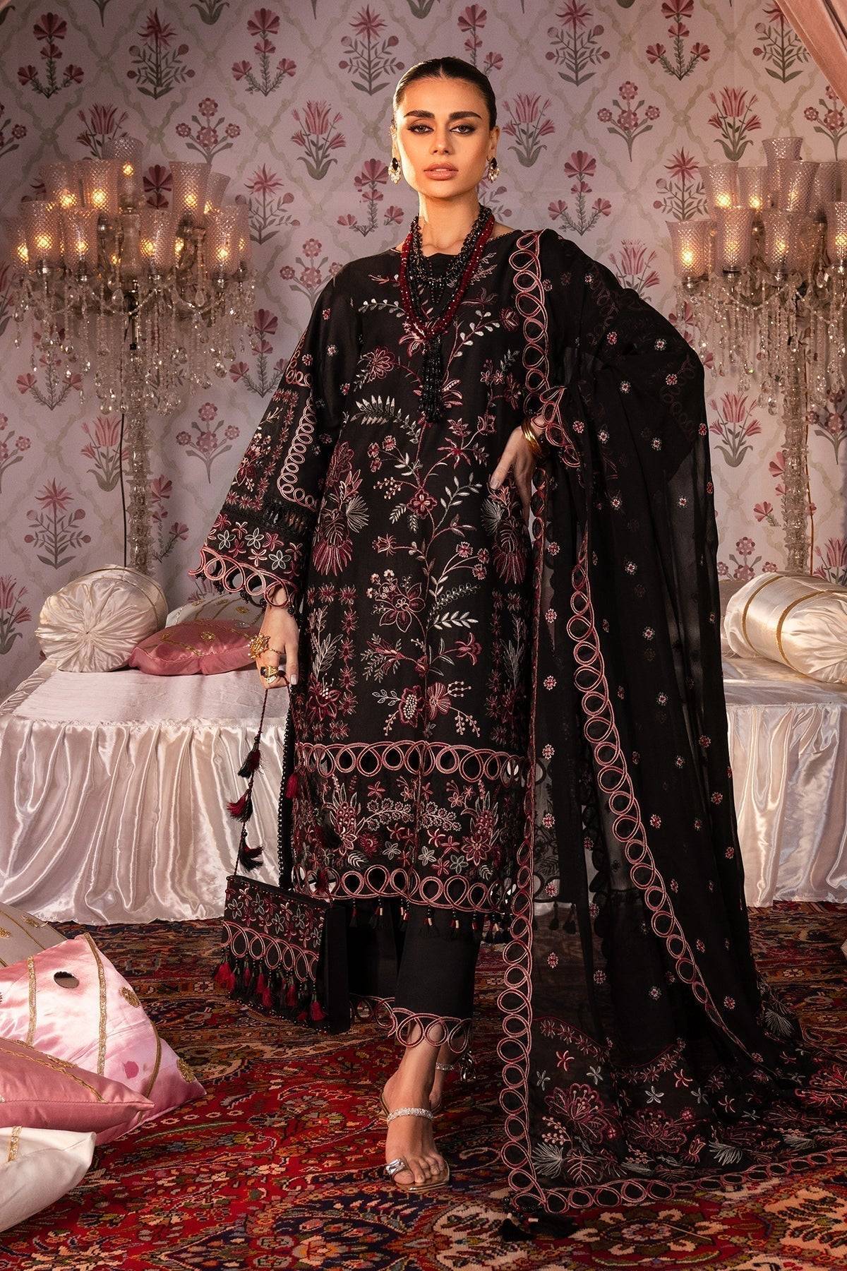 Alizeh | Rawayat Luxury Lawn 24 | Gulshan - Pakistani Designer Dress - by Alizeh | Type: Luxury - 100% Original at Saira Sultan