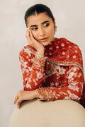 Cross Stitch | Luxe Atelier 24 | Crimson Glow - Pakistani Designer Dress - by Cross Stitch | Type: Luxury - 100% Original at Saira Sultan
