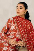 Cross Stitch | Luxe Atelier 24 | Crimson Glow - Pakistani Designer Dress - by Cross Stitch | Type: Luxury - 100% Original at Saira Sultan