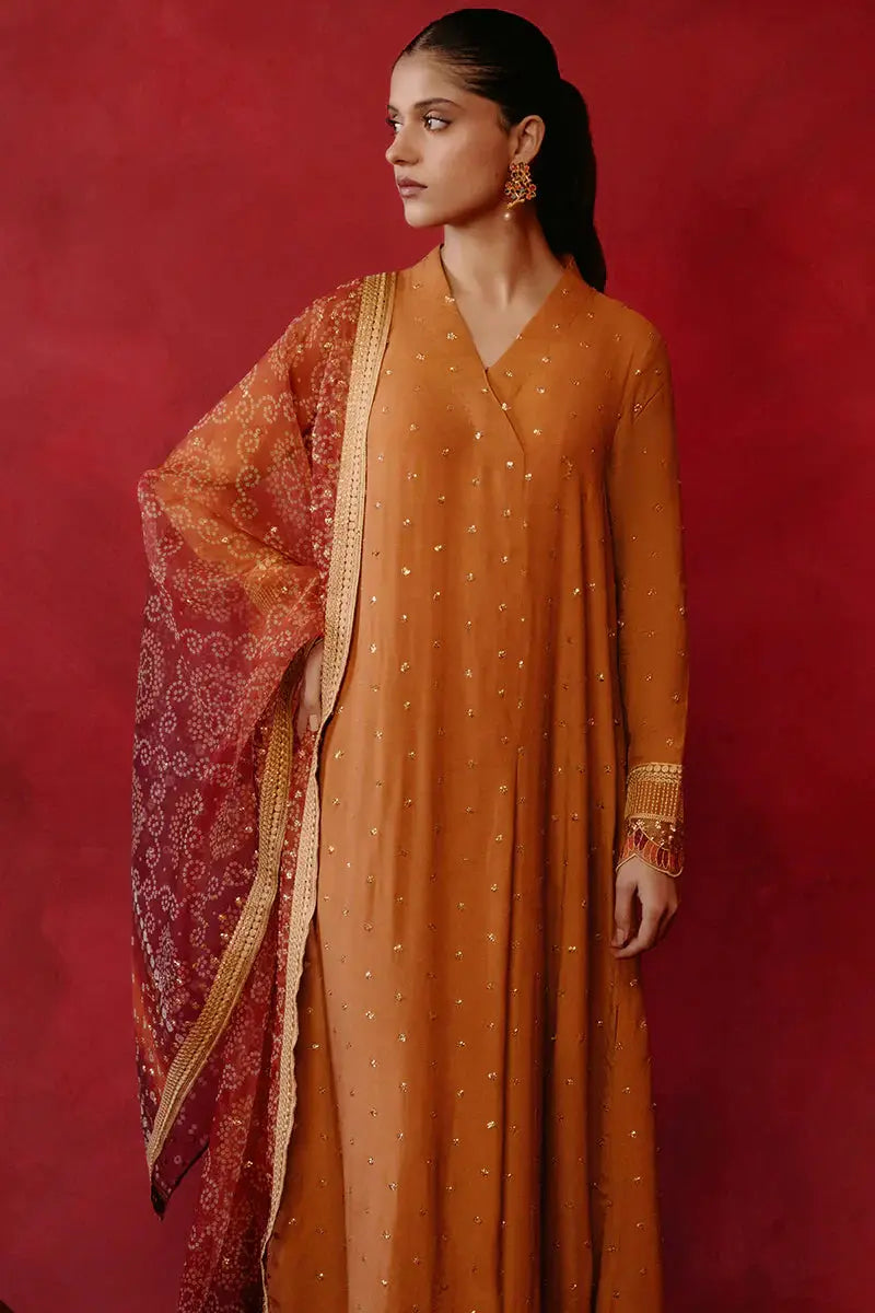 Cross Stitch | Luxe Atelier 24 | Rustic Heaven - Pakistani Designer Dress - by Cross Stitch | Type: Luxury - 100% Original at Saira Sultan