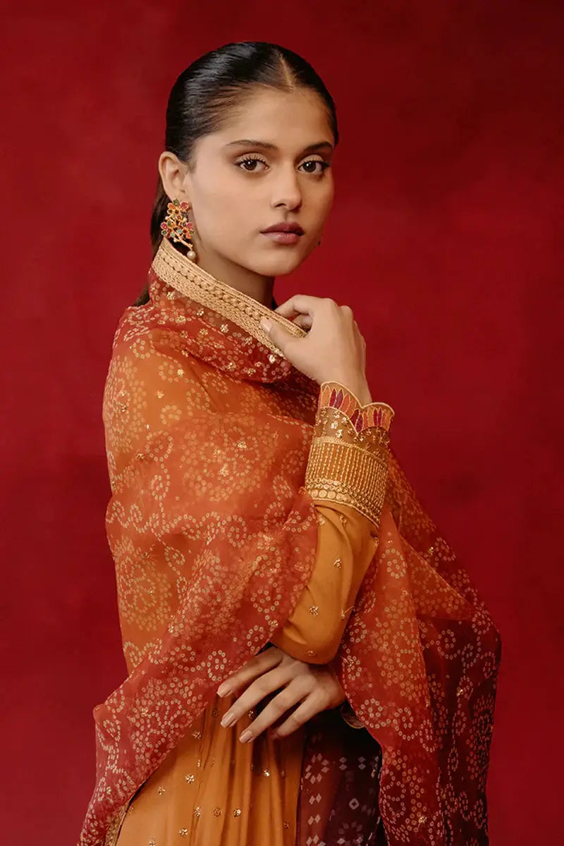 Cross Stitch | Luxe Atelier 24 | Rustic Heaven - Pakistani Designer Dress - by Cross Stitch | Type: Luxury - 100% Original at Saira Sultan