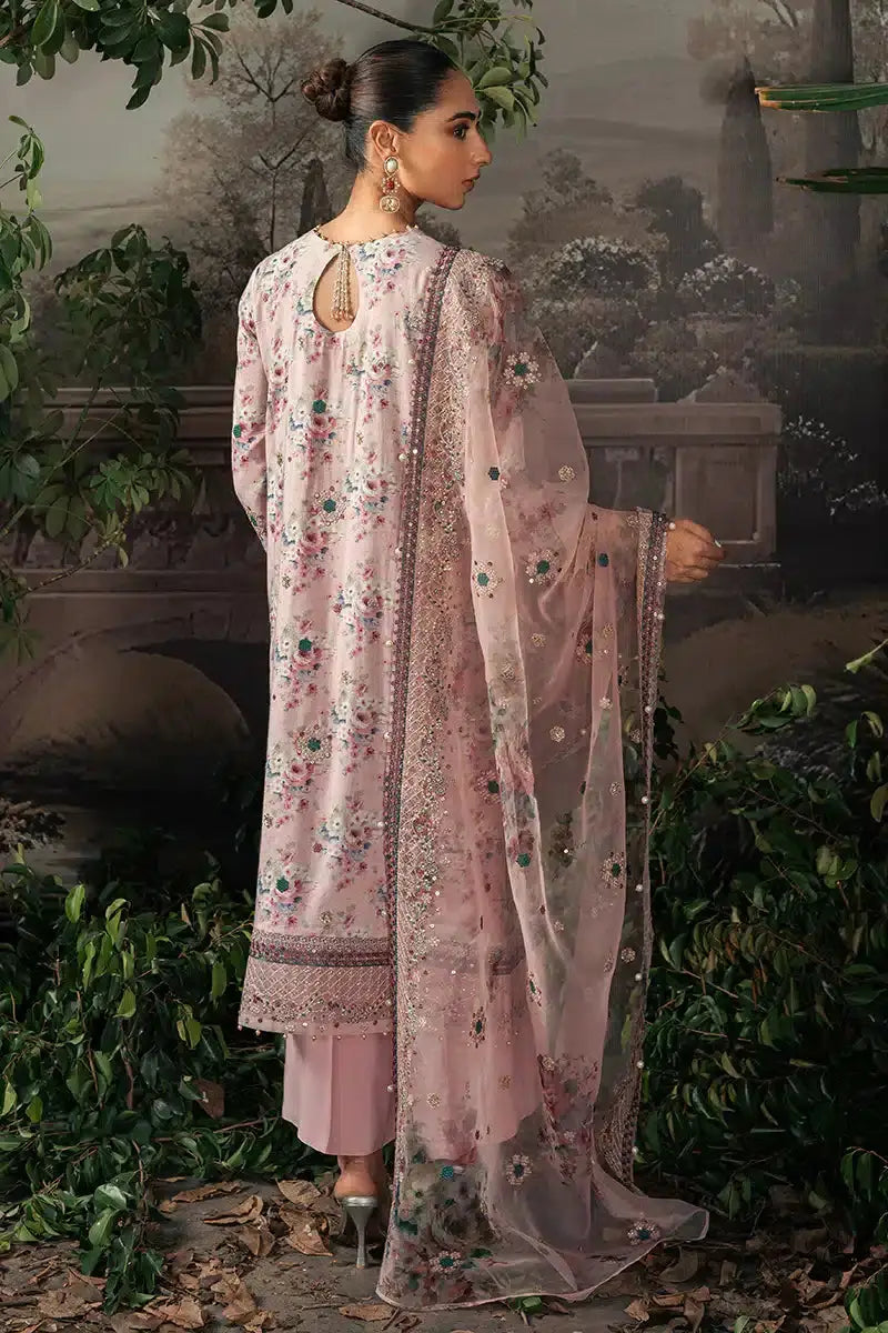 Cross Stitch | Luxe Atelier 23 | PINK CARNATION - Pakistani Designer Dress - by Cross Stitch | Type: Formal - 100% Original at Saira Sultan