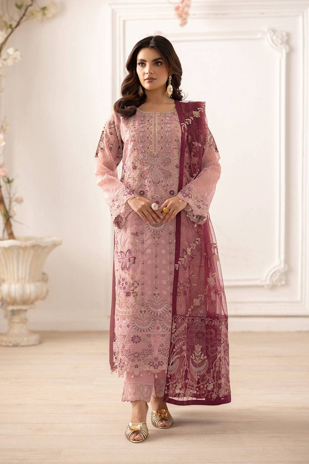 Ramsha | Dastoor Collection | P-201 - Pakistani Designer Dress - by Ramsha | Type: Ladies Clothes - 100% Original at Saira Sultan