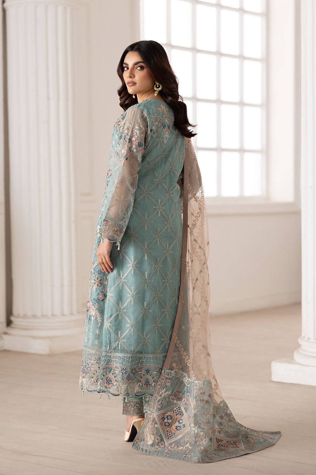 Ramsha | Dastoor Collection | P-203 - Pakistani Designer Dress - by Ramsha | Type: Ladies Clothes - 100% Original at Saira Sultan