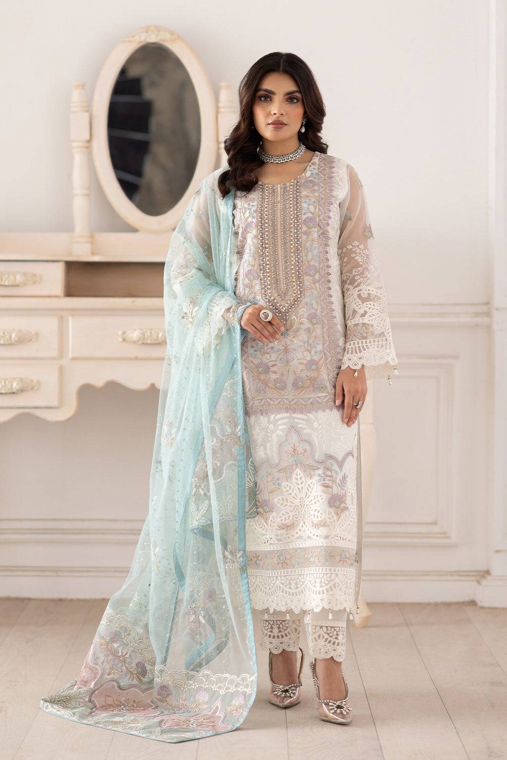 Ramsha | Dastoor Collection | P-207 - Pakistani Designer Dress - by Ramsha | Type: Ladies Clothes - 100% Original at Saira Sultan
