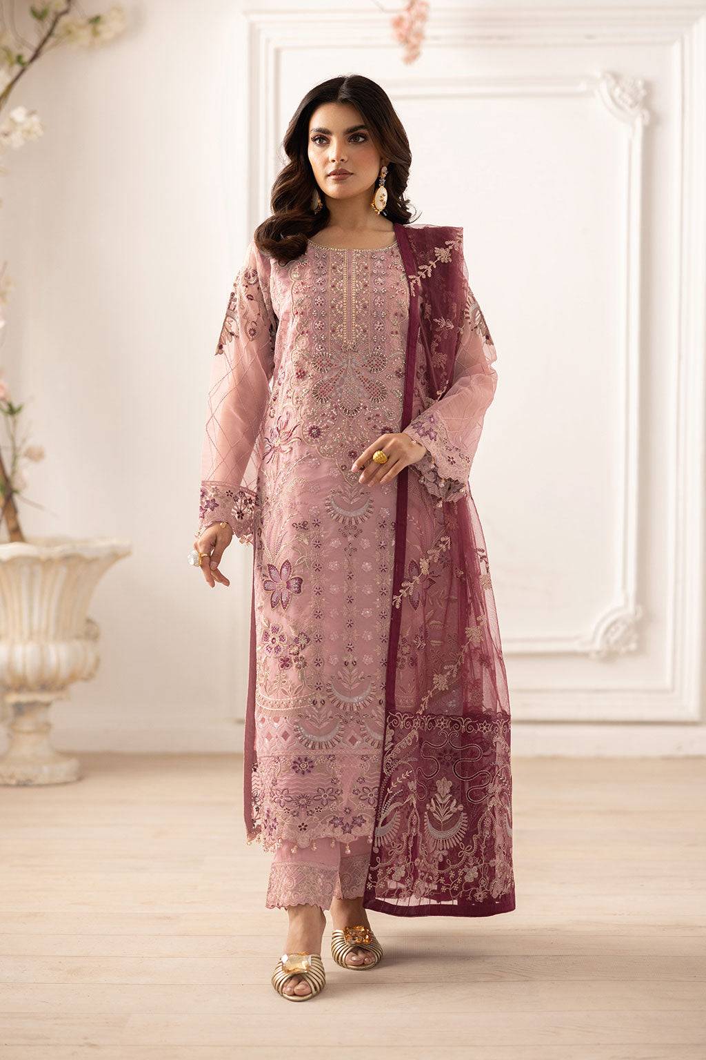 Ramsha | Dastoor Collection | P-201 - Pakistani Designer Dress - by Ramsha | Type: Ladies Clothes - 100% Original at Saira Sultan