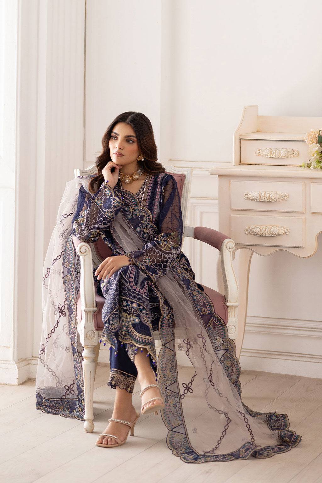 Ramsha | Dastoor Collection | P-202 - Pakistani Designer Dress - by Ramsha | Type: Ladies Clothes - 100% Original at Saira Sultan