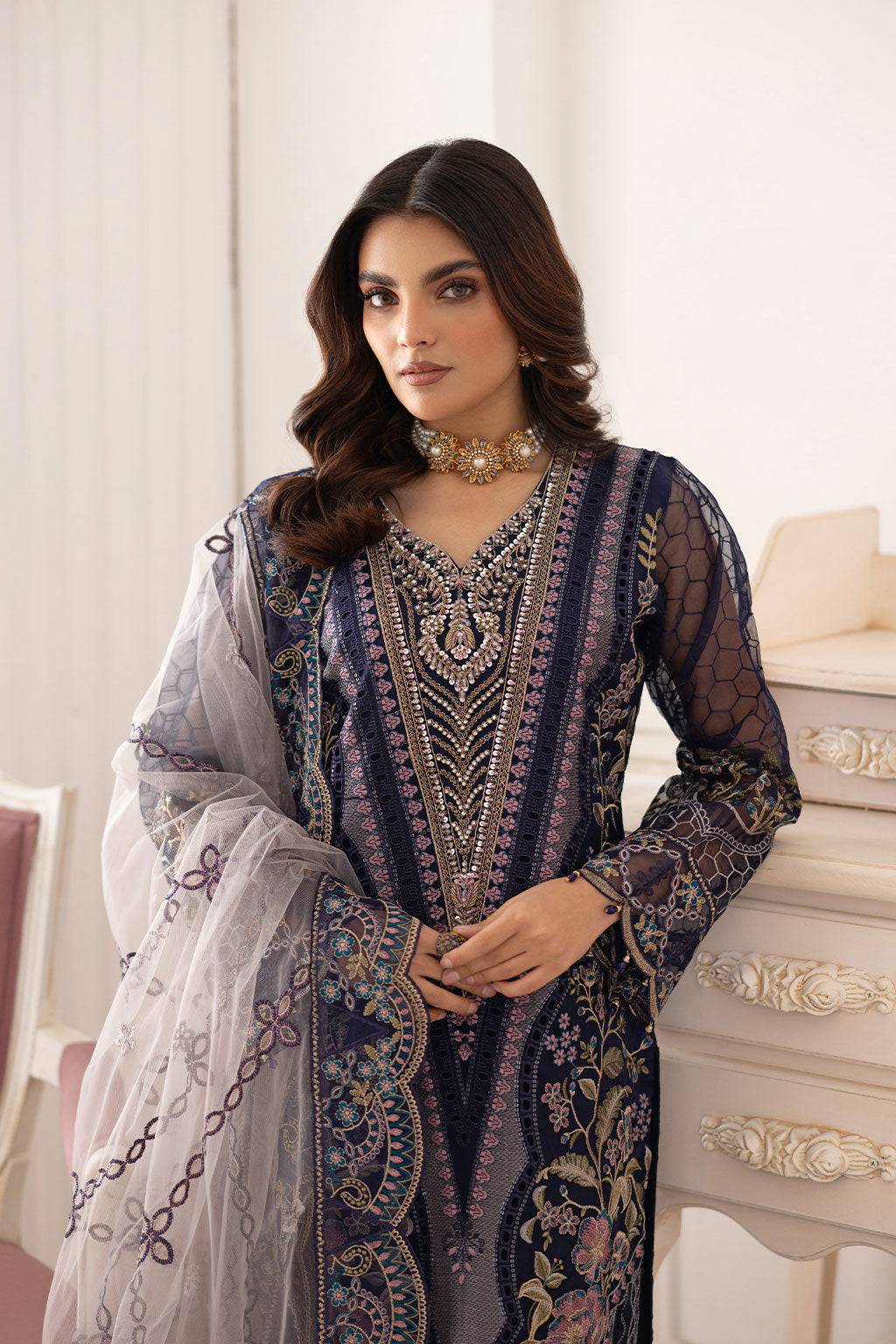 Ramsha | Dastoor Collection | P-202 - Pakistani Designer Dress - by Ramsha | Type: Ladies Clothes - 100% Original at Saira Sultan