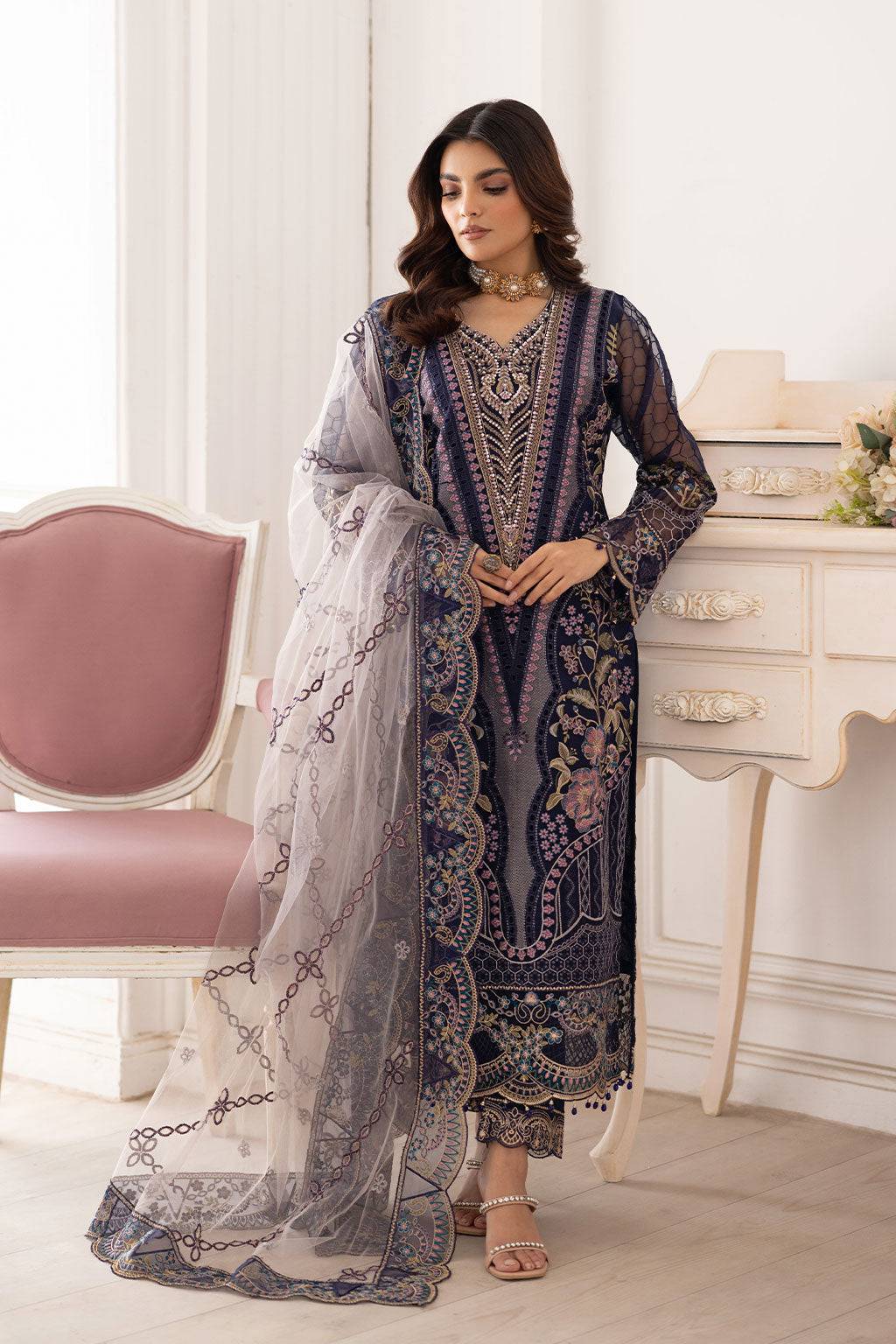 Ramsha | Dastoor Collection | P-202 - Pakistani Designer Dress - by Ramsha | Type: Ladies Clothes - 100% Original at Saira Sultan