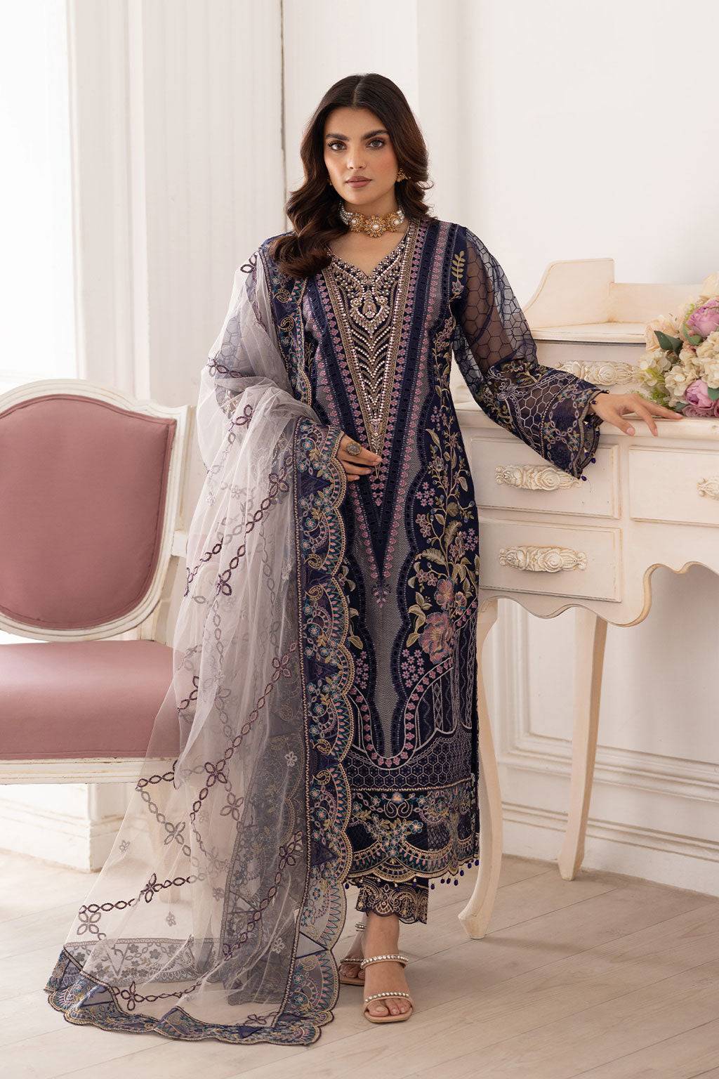 Ramsha | Dastoor Collection | P-202 - Pakistani Designer Dress - by Ramsha | Type: Ladies Clothes - 100% Original at Saira Sultan