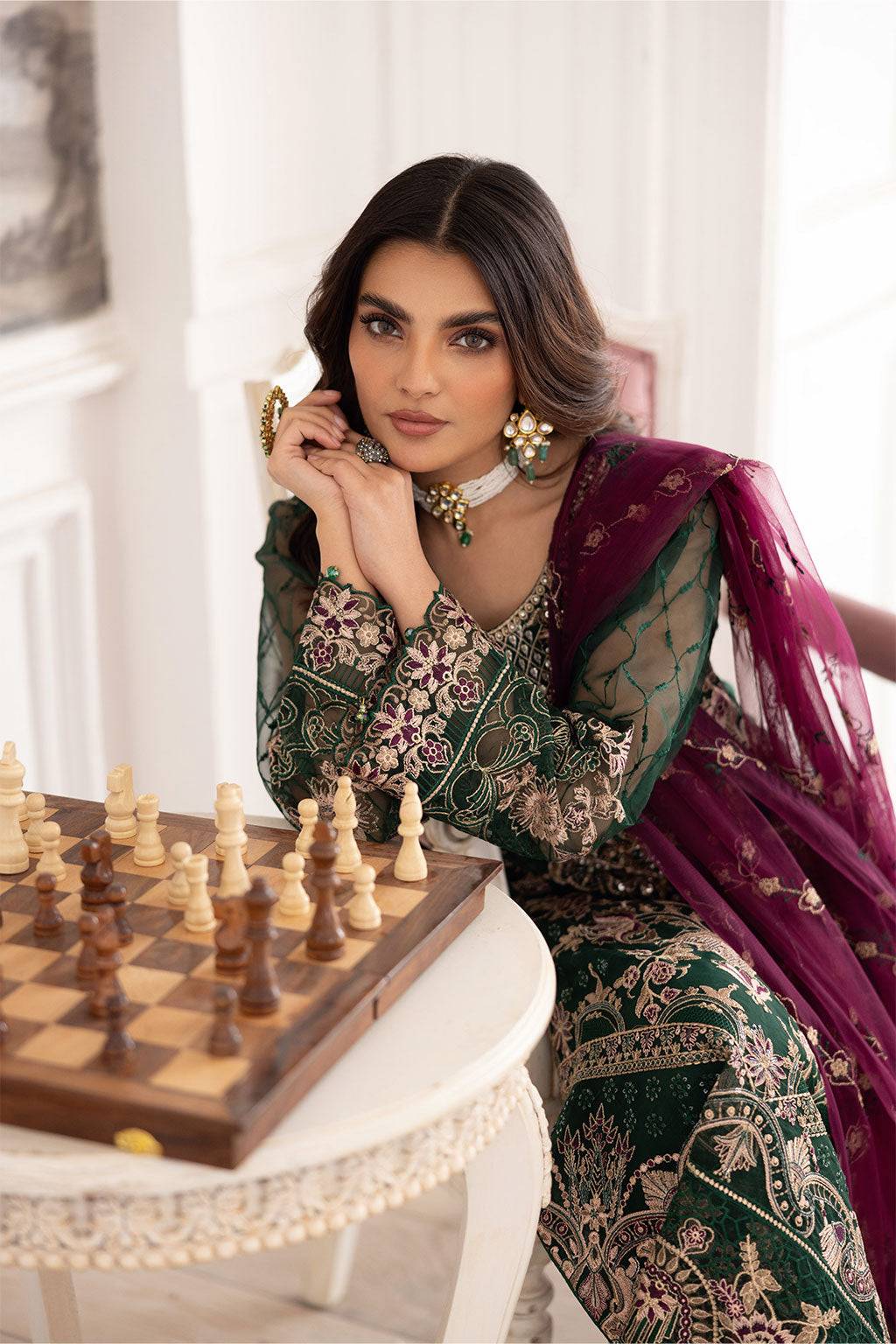 Ramsha | Dastoor Collection | P-208 - Pakistani Designer Dress - by Ramsha | Type: Ladies Clothes - 100% Original at Saira Sultan