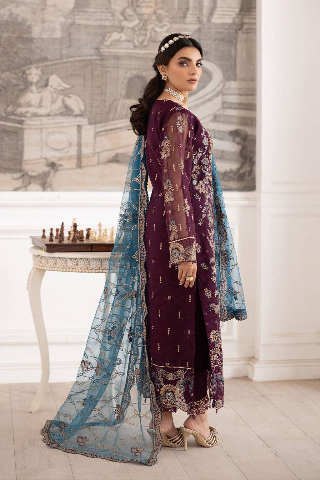 Ramsha | Dastoor Collection | P-210 - Pakistani Designer Dress - by Ramsha | Type: Ladies Clothes - 100% Original at Saira Sultan
