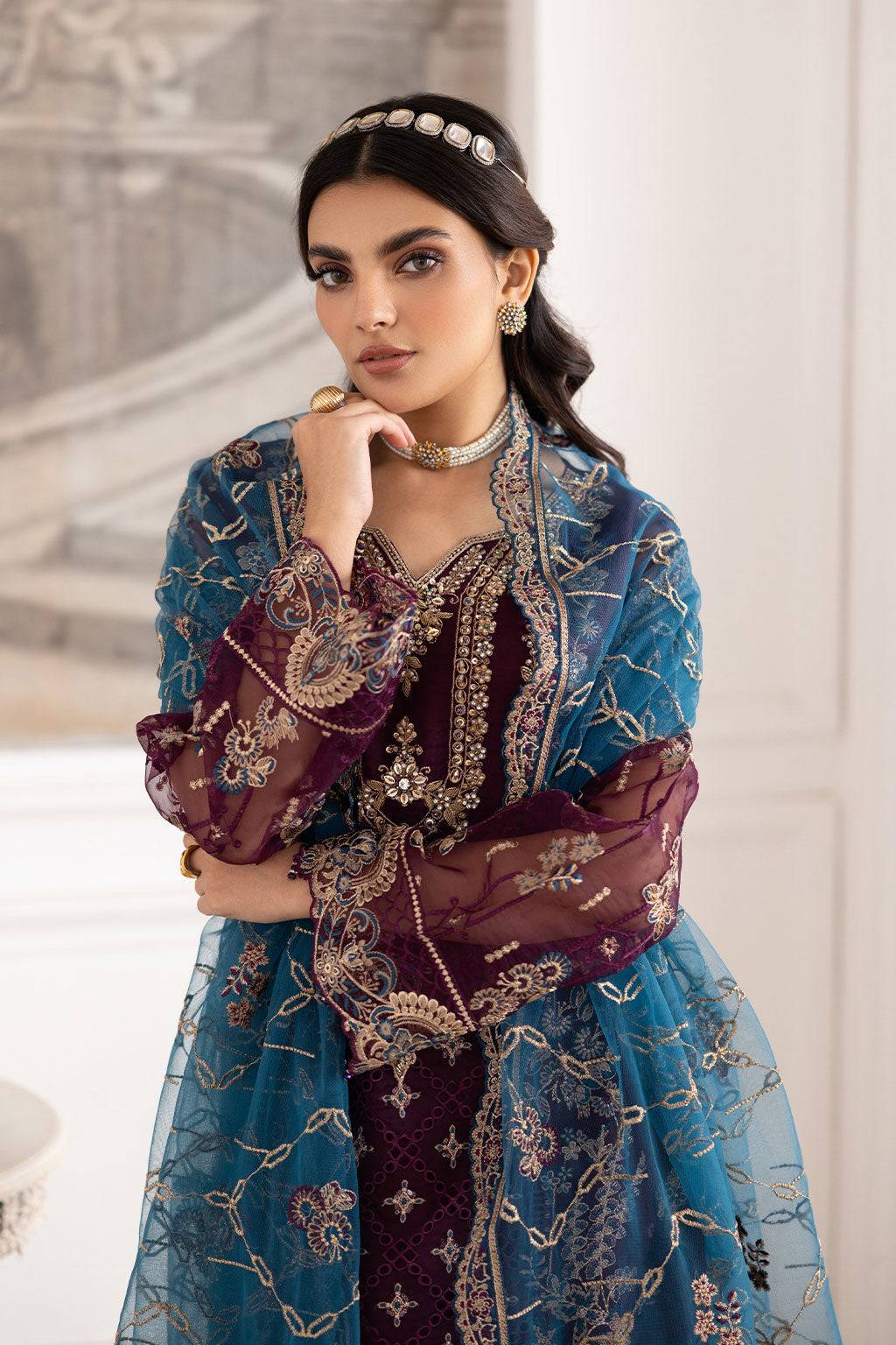 Ramsha | Dastoor Collection | P-210 - Pakistani Designer Dress - by Ramsha | Type: Ladies Clothes - 100% Original at Saira Sultan