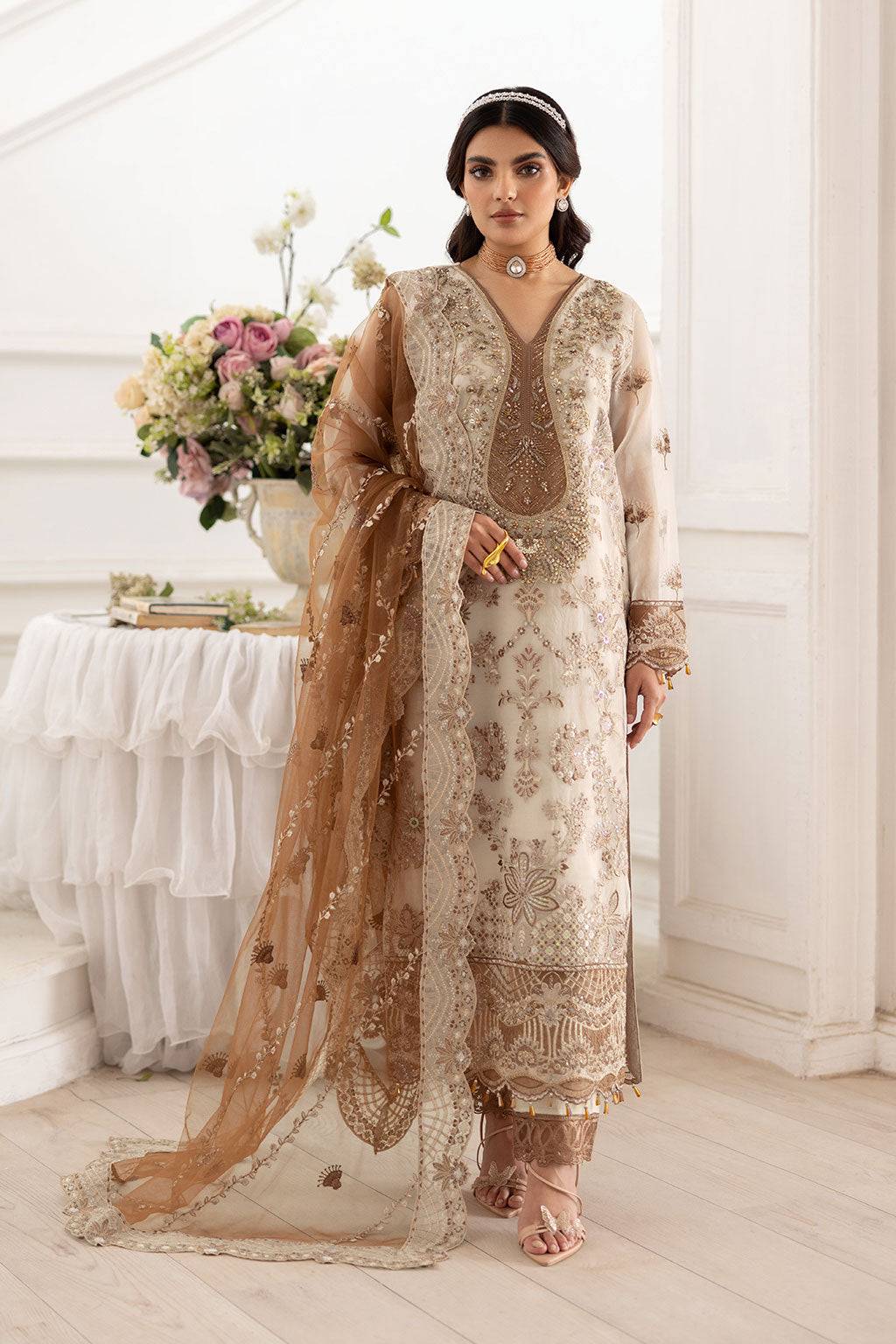 Ramsha | Dastoor Collection | P-209 - Pakistani Designer Dress - by Ramsha | Type: Ladies Clothes - 100% Original at Saira Sultan