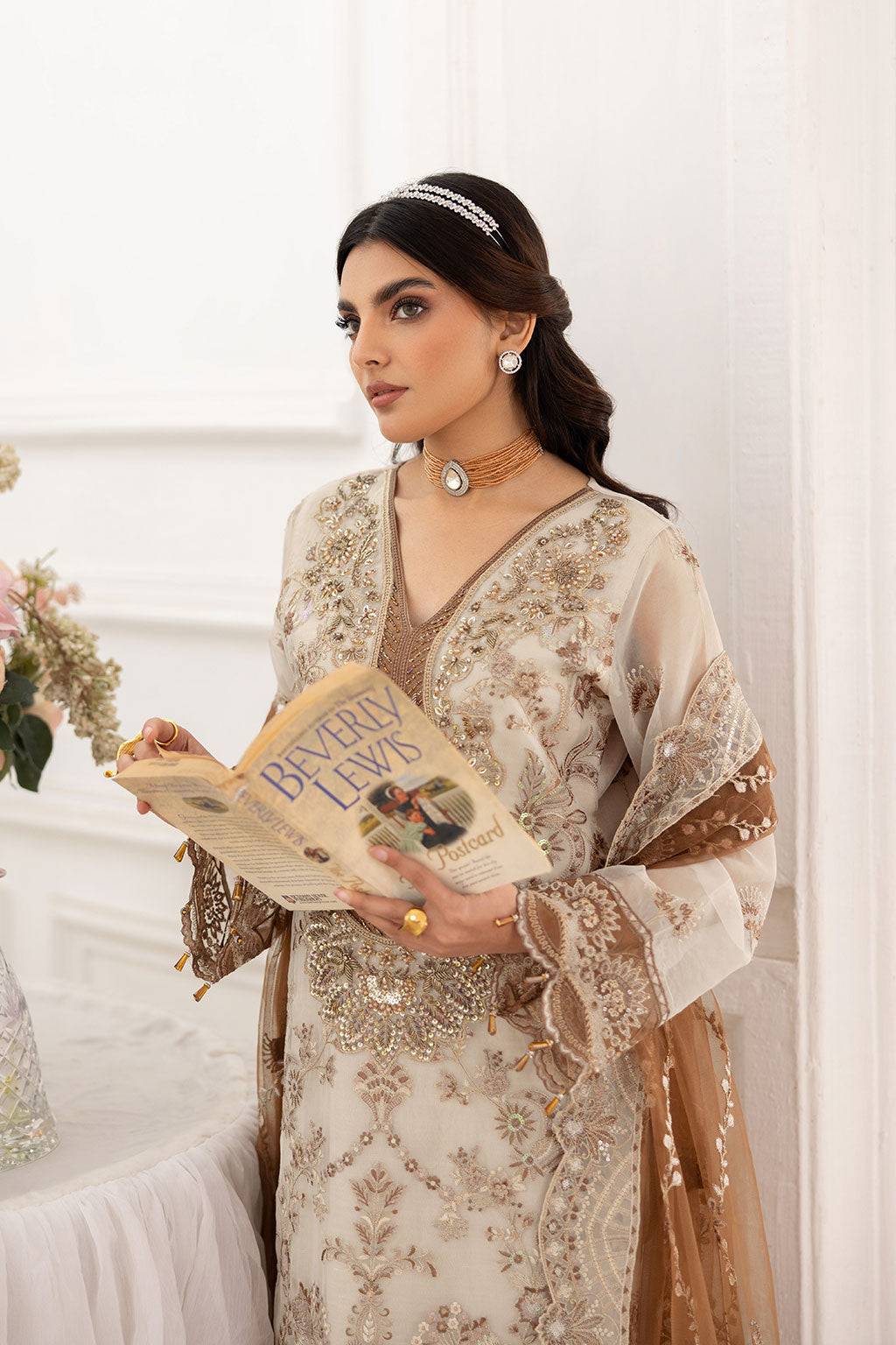 Ramsha | Dastoor Collection | P-209 - Pakistani Designer Dress - by Ramsha | Type: Ladies Clothes - 100% Original at Saira Sultan