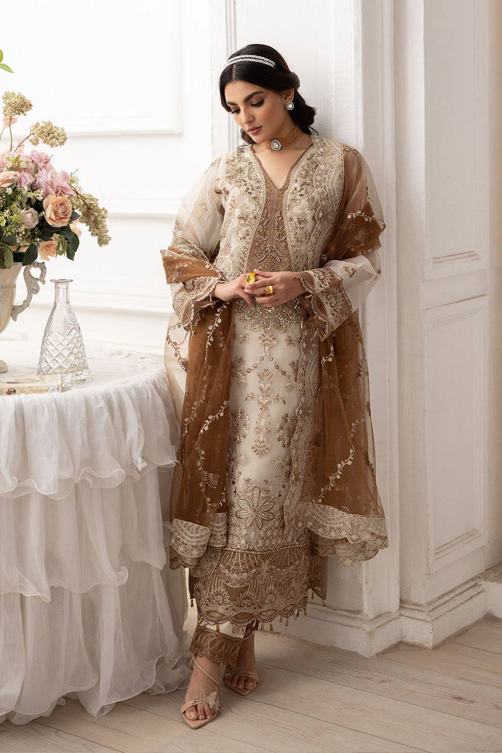 Ramsha | Dastoor Collection | P-209 - Pakistani Designer Dress - by Ramsha | Type: Ladies Clothes - 100% Original at Saira Sultan