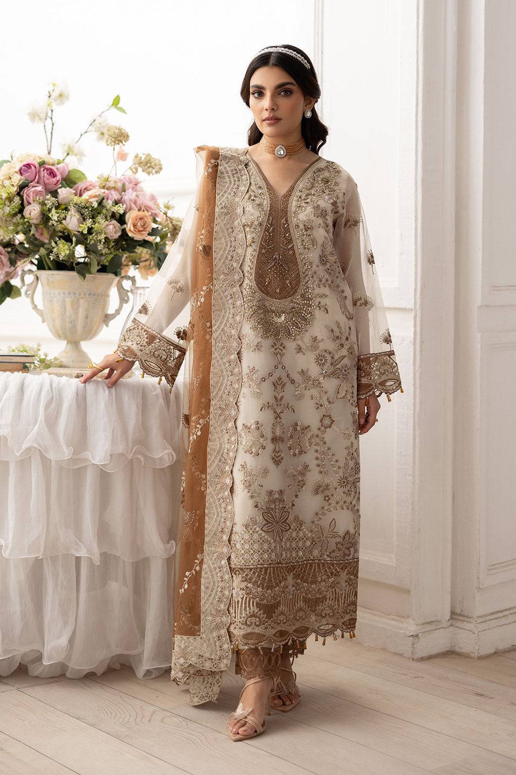 Ramsha | Dastoor Collection | P-209 - Pakistani Designer Dress - by Ramsha | Type: Ladies Clothes - 100% Original at Saira Sultan