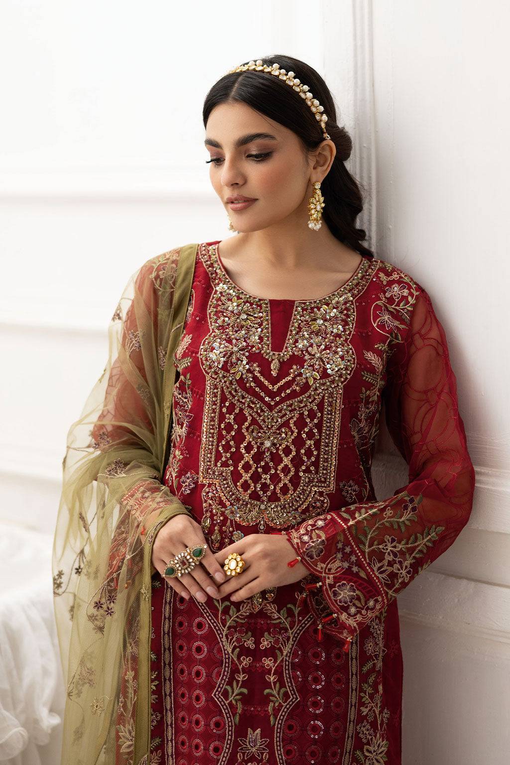 Ramsha | Dastoor Collection | P-204 - Pakistani Designer Dress - by Ramsha | Type: Ladies Clothes - 100% Original at Saira Sultan