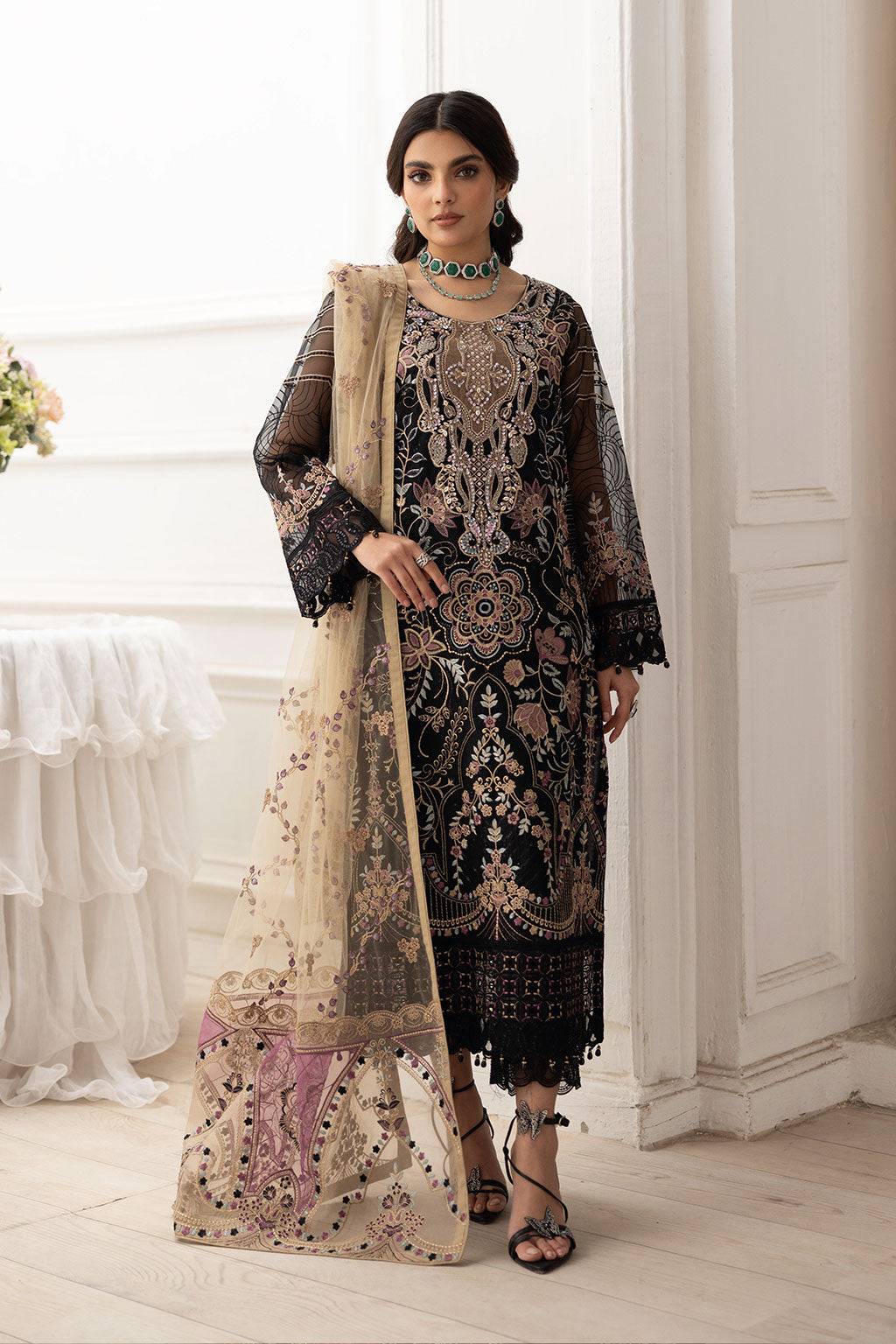 Ramsha | Dastoor Collection | P-206 - Pakistani Designer Dress - by Ramsha | Type: Ladies Clothes - 100% Original at Saira Sultan