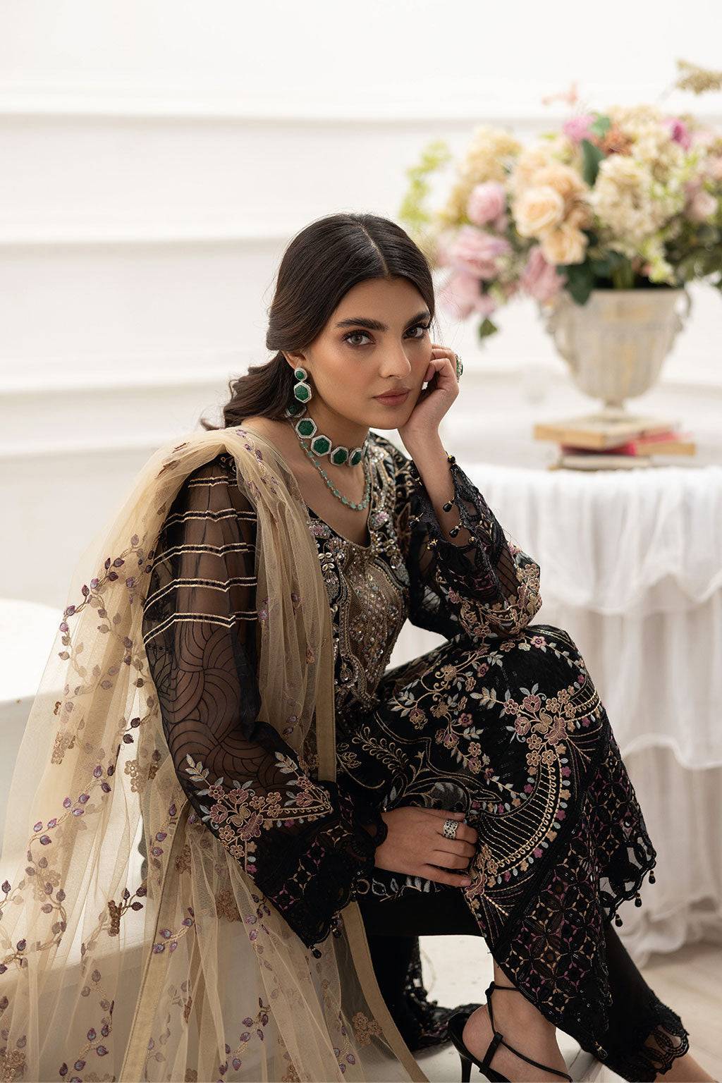 Ramsha | Dastoor Collection | P-206 - Pakistani Designer Dress - by Ramsha | Type: Ladies Clothes - 100% Original at Saira Sultan
