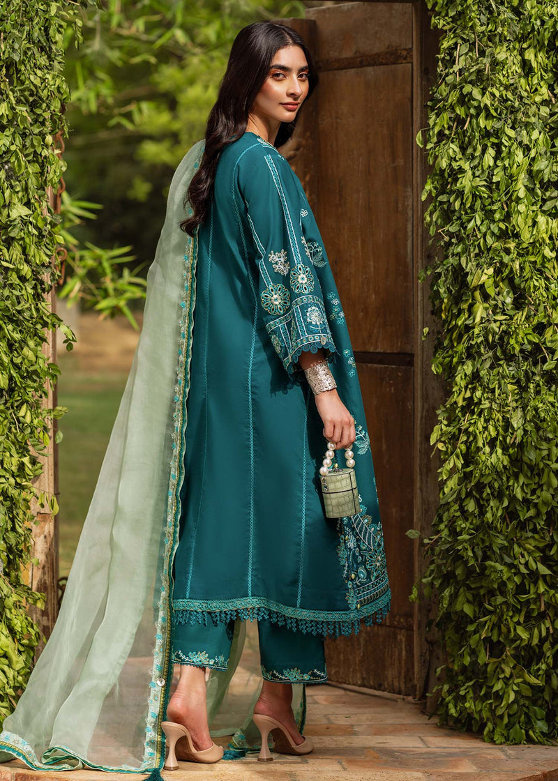 Sadaf Fawad Khan | Lawn 24 | Faizah (A) - Pakistani Designer Dress - by Sadaf Fawad Khan | Type: Luxury - 100% Original at Saira Sultan