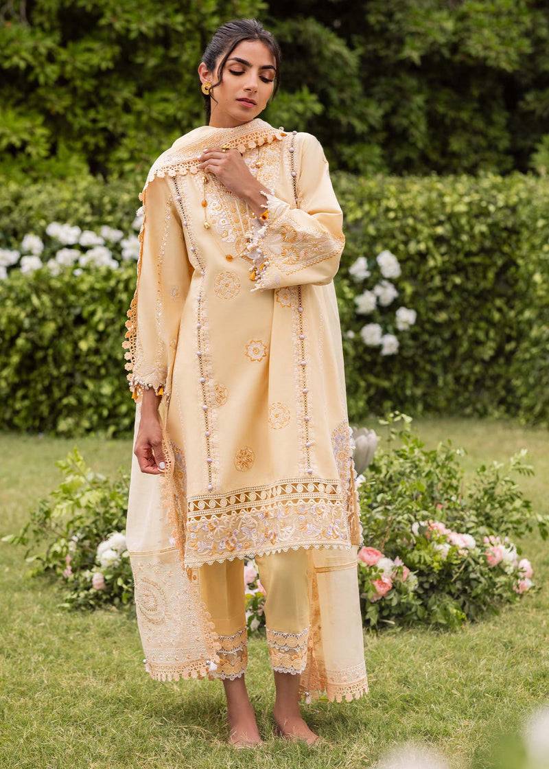 Sadaf Fawad Khan | Lawn 24 | Zaphira (A) - Pakistani Designer Dress - by Sadaf Fawad Khan | Type: Luxury - 100% Original at Saira Sultan