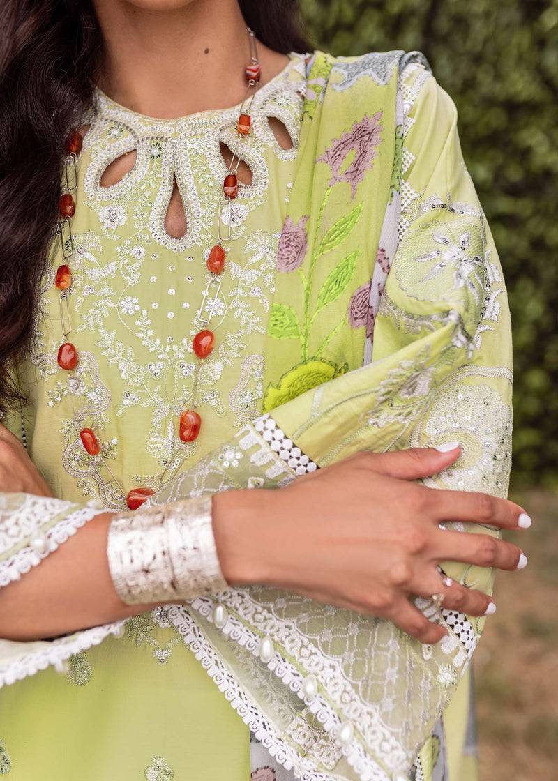 Sadaf Fawad Khan | Lawn 24 | Gina (B) - Pakistani Designer Dress - by Sadaf Fawad Khan | Type: Luxury - 100% Original at Saira Sultan