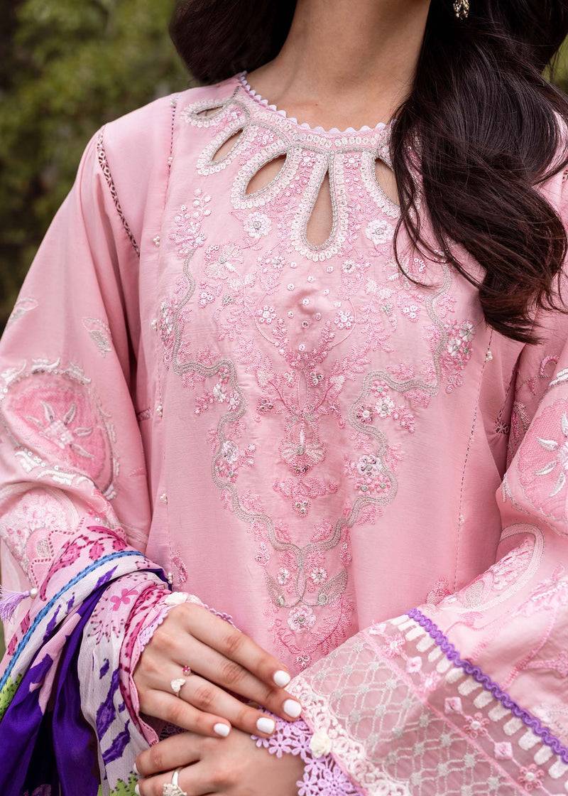 Sadaf Fawad Khan | Lawn 24 | Gina (A) - Pakistani Designer Dress - by Sadaf Fawad Khan | Type: Luxury - 100% Original at Saira Sultan