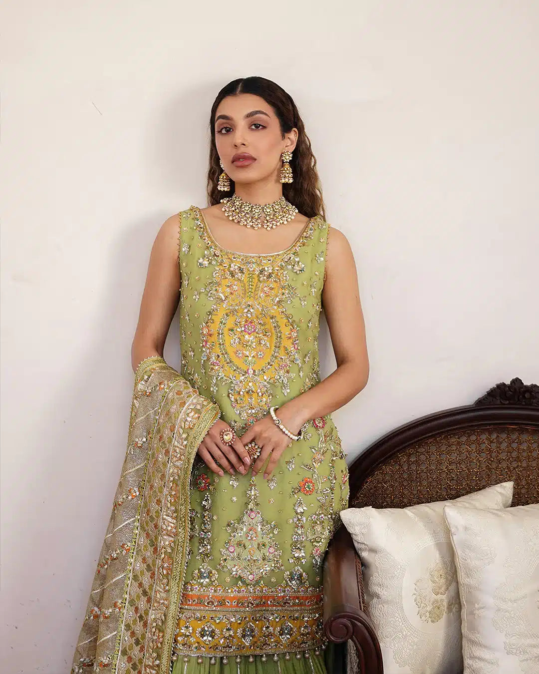 Faiza Saqlain | Irina Wedding Formals 23 | Tamaan - Pakistani Designer Dress - by Faiza Saqlain | Type: Bridal - 100% Original at Saira Sultan