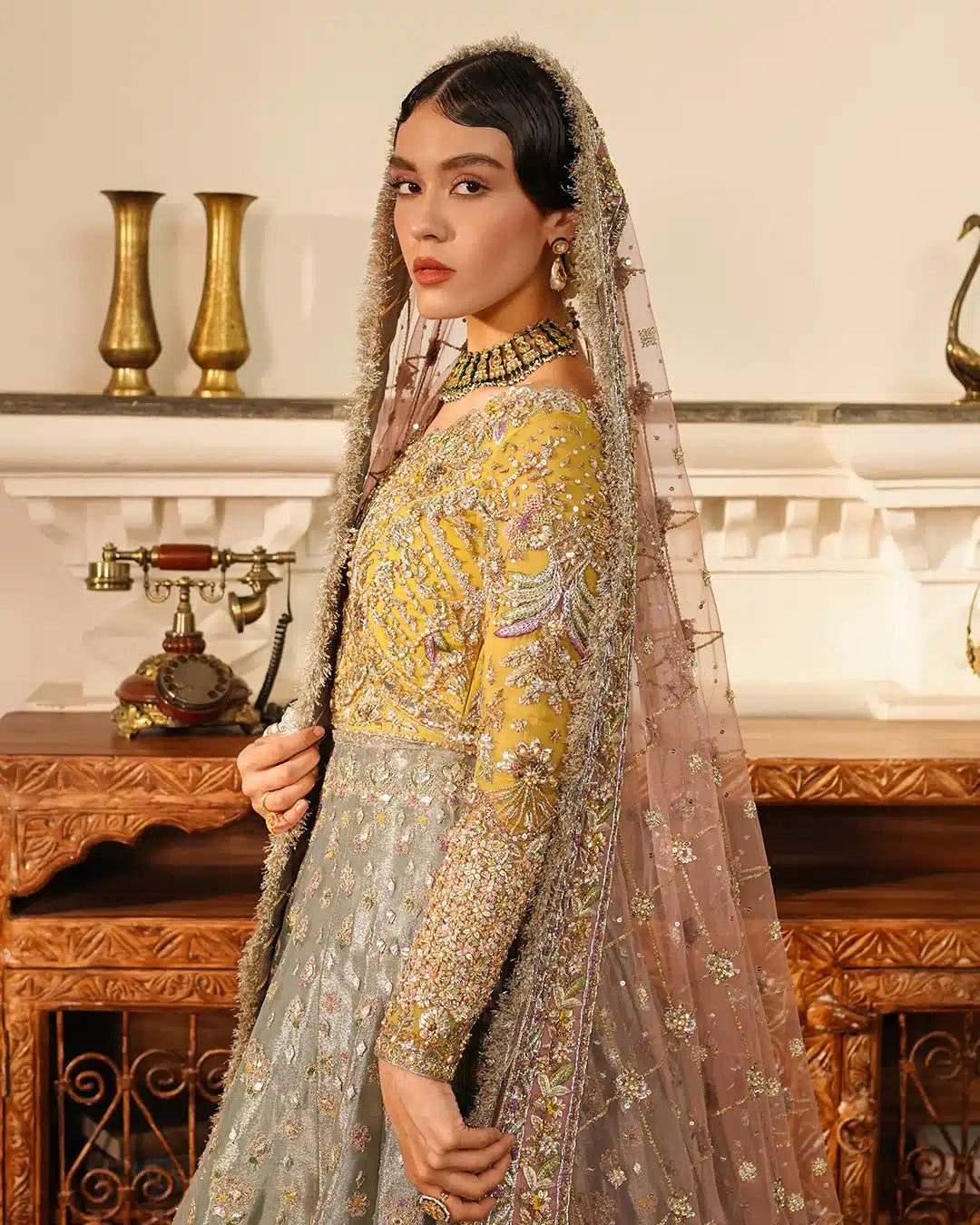Faiza Saqlain | Irina Wedding Formals 23 | Najmeh - Pakistani Designer Dress - by Faiza Saqlain | Type: Bridal - 100% Original at Saira Sultan